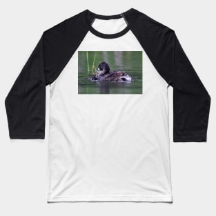 Please Sir, I want some more - Pied-billed Grebes Baseball T-Shirt